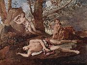 Nicolas Poussin Echo and Narcissus Spain oil painting artist